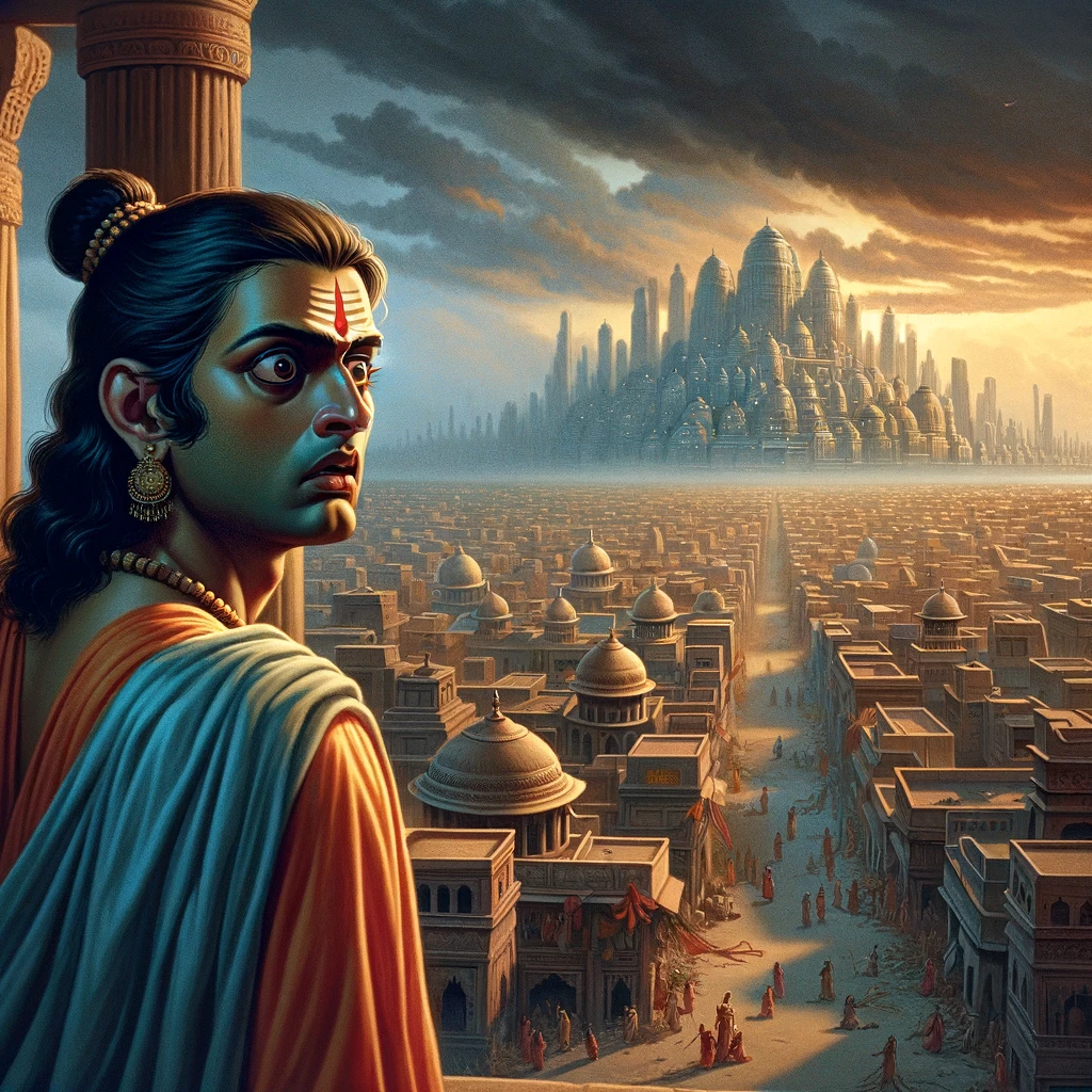 Bharata Alarmed at the Sight of Ayodhya